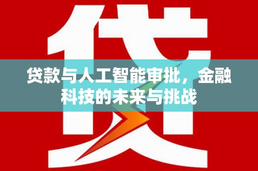 海勃湾贷款与人工智能审批，金融科技的未来与挑战