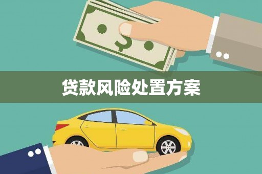 海勃湾贷款风险处置方案